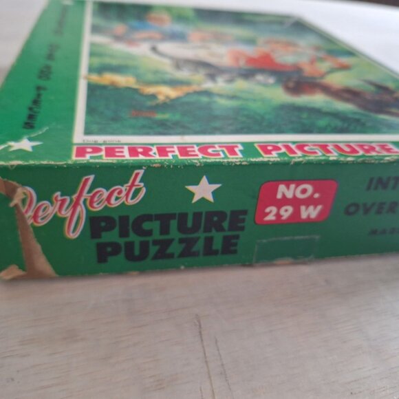 Dog Gone Perfect Picture Puzzle Vintage USA Made 400 Pieces No 29 W Old 20x16 In - Picture 4 of 10